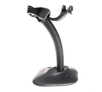 Gooseneck Scanner Stand Compatible With For Zebra LS2208 DS2208 DS4308 DS4608, ABS Desktop Mount With Stable Base For Hands-Free Scanning, Replacement Part 20-61019-04R Black