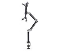 Gooseneck Table Mount Holder 3-Joint Arm for Tablet Black