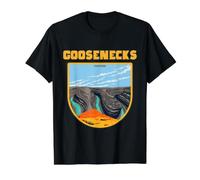 Goosenecks State Park Value Graphic T-Shirt, Men, Black, L