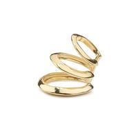Goossens spiral trio ear cuff - Gold One Size