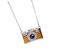 GOOTHDY 100 Language Projector Necklace Clavicle Jewelry Sturdy Copper Materials for Crosses Cultural Communication Trendy Multilingual Projection Necklace