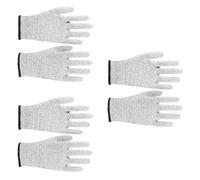 GOOTHDY 3 Pair Cut-Resistant Safe Gloves Stage 5 Cut Proof Protections for Kitchen Outdoor Use Gardening Gloves
