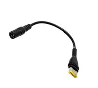 GOOTHDY Ventilator Power Adapter Cable 20cm | Yellow Plug to 5.5 X 2.5 Mm Female Socket for Airsense 10 to Airsense 11 Ventilator Tidy Travel Packs, Portable