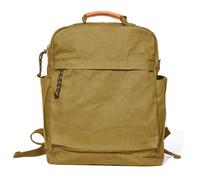 GOOTIUM Canvas Backpack, Vintage Casual Daypack for Men Women