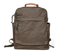 GOOTIUM Canvas Backpack, Vintage Casual Daypack for Men Women