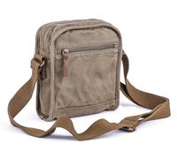 Gootium Small Canvas Cross Body Messenger Bag,Army Green