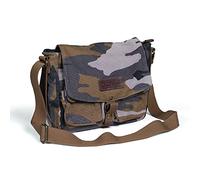 GOOTIUM Vintage Canvas Messenger Bag Men’s Crossbody Bag, Camouflage