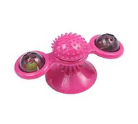 Goowafur Cat Toys Interactive For Indoor Cats | Rotating Windmill Toy For Cats With LED Light,Bite-resistant Cats Toothbrush Massager Toy For Small Medium Large Cats Kitten For Indoor Outdoor