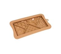 Goowafur Chocolate Candy Molds,Food Grade, Silicone - Break-Apart Chocolate Candies Molds - for Brownie, Home, Holiday, Party Favor, Kids Activity