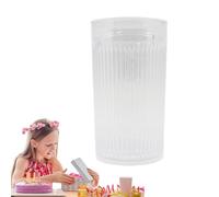 Goowafur Disappearing Milk Cup | Disappearing Milk Juice Bottles Transparent Cups | Liquid Magic Comedy with Clear Vanishing Cup Trick Glass Kit Prop for Kids & Adults
