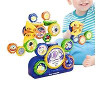 Goowafur Gear Toys - Interactive Electric Educational Game | Electric Gear Building Toy Set | for Children Boys Girls Friends Students Home Indoor Study School