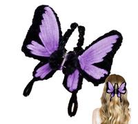 Goowafur Hair Claw Clips | Twisted Stick Butterfly Barrettes,Hair Clip Material Craft Kit,for Women Girls Daily Sports Work Christmas Party Photoshoot Dating Travel Weeding