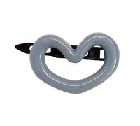 Goowafur Heart Shape Claw | Morandi Cute Hair Accessories - Vivid Appearance Non-Slip Cute Heart Shape Hair Clip