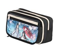 Gooyeh Anime Pencil Case Wei Wu Xian Pencil Case LAN Wang Ji Merch Stationery Bag Manga Style School Supplies for Students