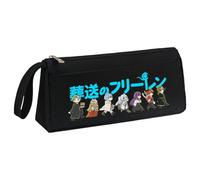 Gooyeh Frieren Pencil Case Fern Anime Pencil Case Large Capacity Manga Style Stationery Bag School Season Gifts for Students