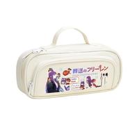 Gooyeh Frieren Stationery Case Anime Fern Pencil Case Large Capacity Anime 3D Printed Pen Bag for Students Girls and Boys School Supplies
