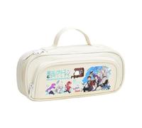 Gooyeh Frieren Stationery Case Anime Fern Pencil Case Large Capacity Anime 3D Printed Pen Bag for Students Girls and Boys School Supplies