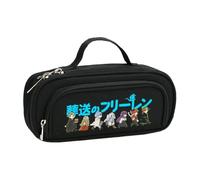 Gooyeh Frieren Stationery Case Anime Fern Pencil Case Large Capacity Anime 3D Printed Pen Bag for Students Girls and Boys School Supplies
