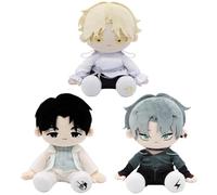 Gooyeh Ivan Till Plush Figure 20cm Anime Stuffed Luca Figure Soft Cushion Padded Pillow Bedroom Car Decoration Gift 3PCS