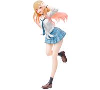 Gooyeh Kitagawa Marin Figure - 18cm Anime Girls Standing Pose Uniform Model, PVC Kitagawa Marin Figurine Character Model Collection Gifts