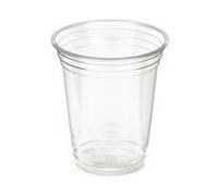 GOPAK CUP RPET 12OZ/10G CLEAR PK1000