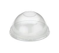GOPAK DOMED LID W/HOLE 12 22OZ/90MM PK1000
