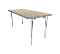 Gopak Premier Folding Table, 122wx76dx76h (cm), Maple