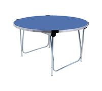 Gopak Round Folding Table, Junior - 122diax64h (cm), Azure Blue