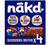 Gopal Sales Premium Snack by (Nakd Blueberry Muffin Fruit & Nut Bars 35g 4)