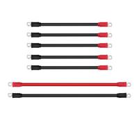 Gopayia Golf Cart Battery Cables for EZGO E-Z-Go TXT 1994-UP 36V and 48V 4 Gauge Pure Copper AC/DC Wiring Set 7pcs