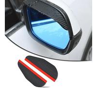GOPC 2 Pcs Car Mirror Rain Protector Cover Cap,Compatible with Ford Fiesta ST MK8,Car Decoration