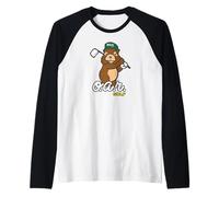 Gopher Golf Raglan Baseball Tee