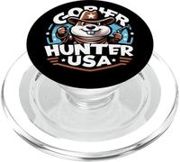Gopher Hunter USA Gopher Hunting Trap PopSockets PopGrip for MagSafe
