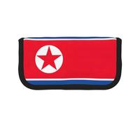 gopoo Korean Flag Cute Canvas Pencil Pouch - Organized Storage for Travel & Daily Use Pencil case, Makeup Pouch