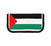 gopoo Palestine Flag Cute Canvas Pencil Pouch - Organized Storage for Travel & Daily Use Pencil case, Makeup Pouch