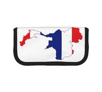 gopoo Thailand Flag Map Cute Canvas Pencil Pouch - Organized Storage for Travel & Daily Use Pencil case, Makeup Pouch