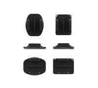 GoPro AACFT-001 Flat and Curved Adhesive mounts, Black