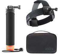 GoPro Adventure Kit 3.0 (Head Strap 2.0, The Handler (Floating Handle) and Compact Case, Official GoPro Accessories