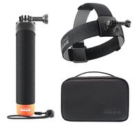 GoPro Adventure Kit 3.0 (Head Strap 2.0, The Handler (Floating Handle) and Compact Case, Official GoPro Accessories