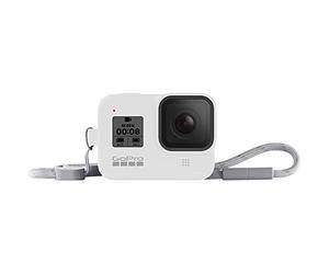 GoPro AJSST-002 Sleeve + Lanyard for Hero8 Black - White Hot (Official Accessory)