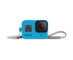 GoPro AJSST-003 Sleeve + Lanyard for Hero8 Black - Bluebird (Official Accessory)