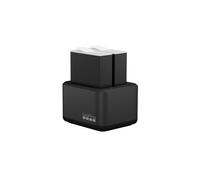 GoPro Dual Battery Charger + 2 Enduro Batteries (HERO12 Black/HERO11 Black/HERO10 Black/HERO9 Black) - Official GoPro Accessory