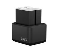 Gopro Dual Battery Charger + Batteries One Colour