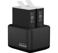 GoPro Dual Battery Charger + 2 Enduro Batteries (HERO12 Black/HERO11 Black/HERO10 Black/HERO9 Black) - Official GoPro Accessory