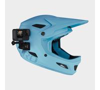 Gopro Front And Side Helmet Mount - Blue, Blue