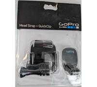 GoPro - Head Strap + QuickClip Mount - Adjustable -HERO 10 11 12 - Black