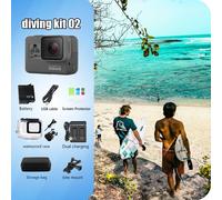 Gopro hero 5 black action camera 4k30 fram ultra hd 12MP Anti shake Swimming and Surfing Package GOPRO camera Standard