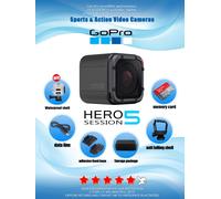 GoPro HERO 5 session camera HD pocket camera wireless control outdoor 4K sports digital camera Package 3