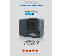 GoPro hero 7 silver 4k30 frame vertical camera HD anti shake WiFi connection cycling skiing Extreme Sports Camera Package 2
