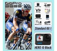 GoPro HERO10 Black original action camera 5.3K Cycling video camera GP2 chip 23MP HD helmet Go Pro sports camera standard Kit 2